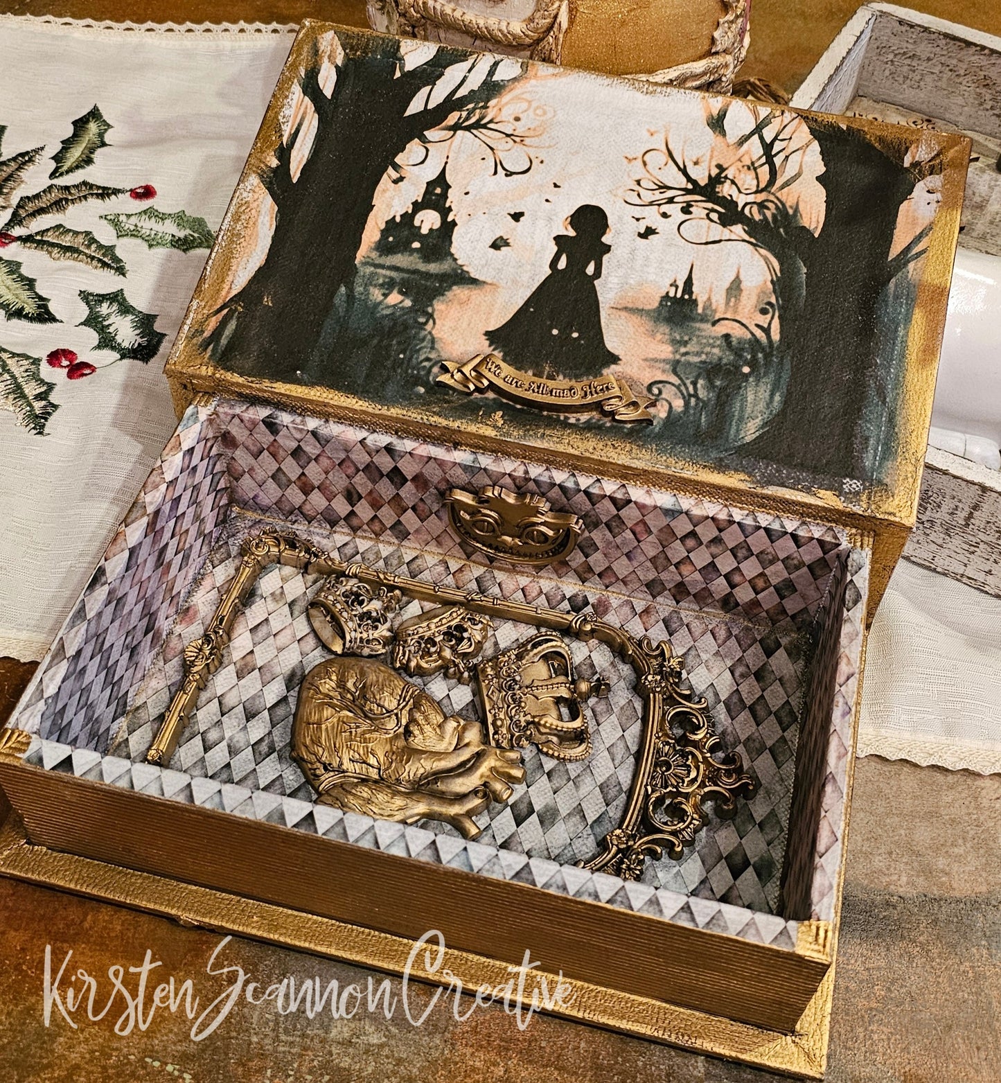 Alice's Mixed Media Book Box