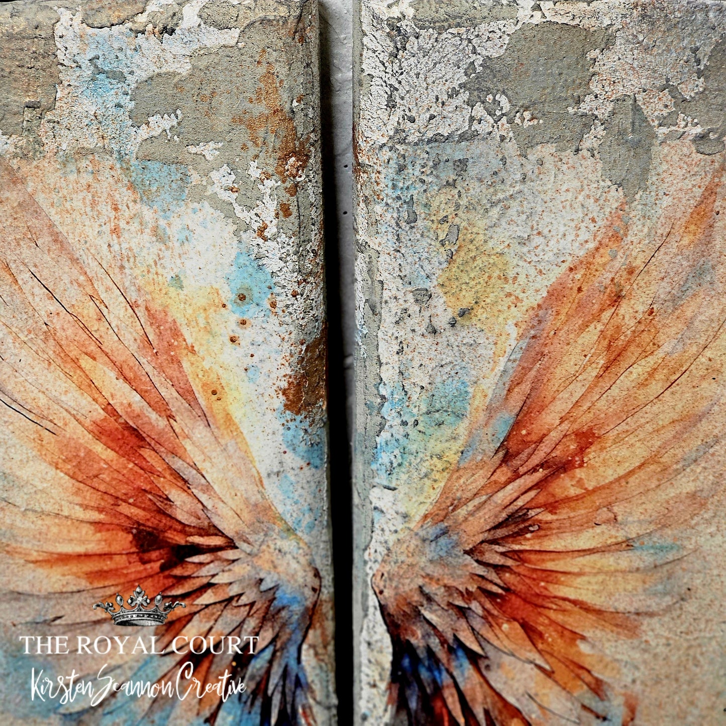 'Glide' Mixed Media Wall Hanging