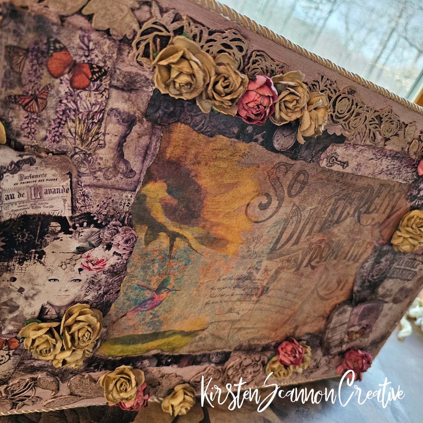 So Different Mixed Media Wall Panel