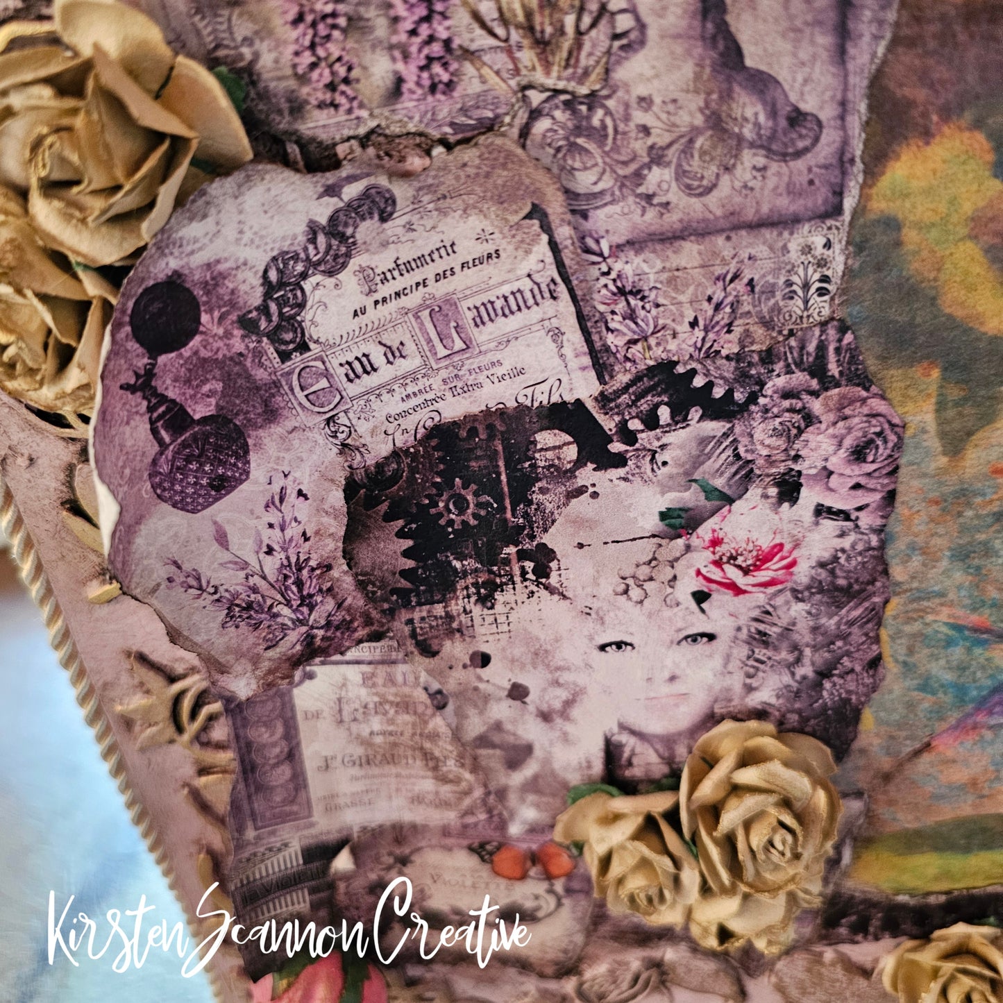 So Different Mixed Media Wall Panel