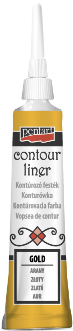 Pentart Contour Liner 20 ml | Select Your Color