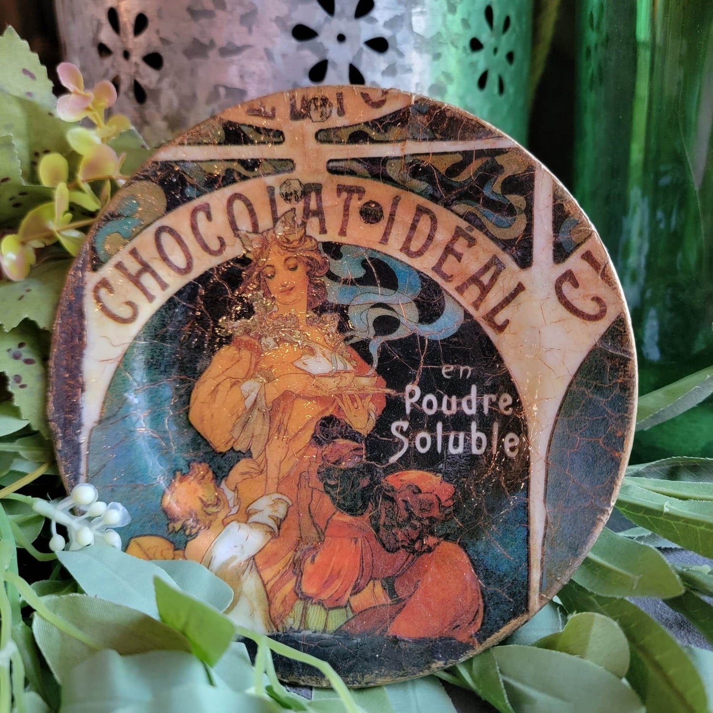 Chocolate Ideal Collectible Decor Plate