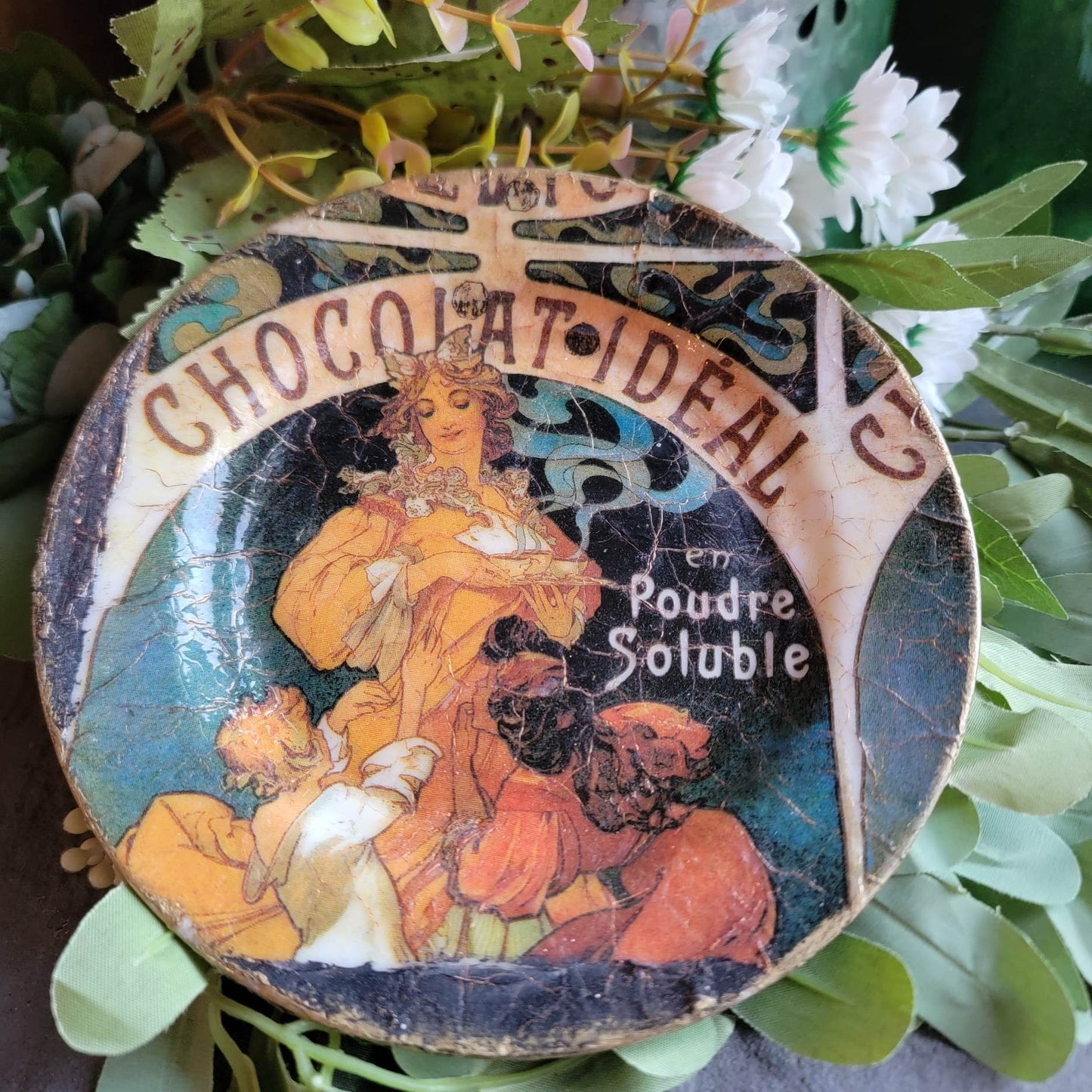 Chocolate Ideal Collectible Decor Plate