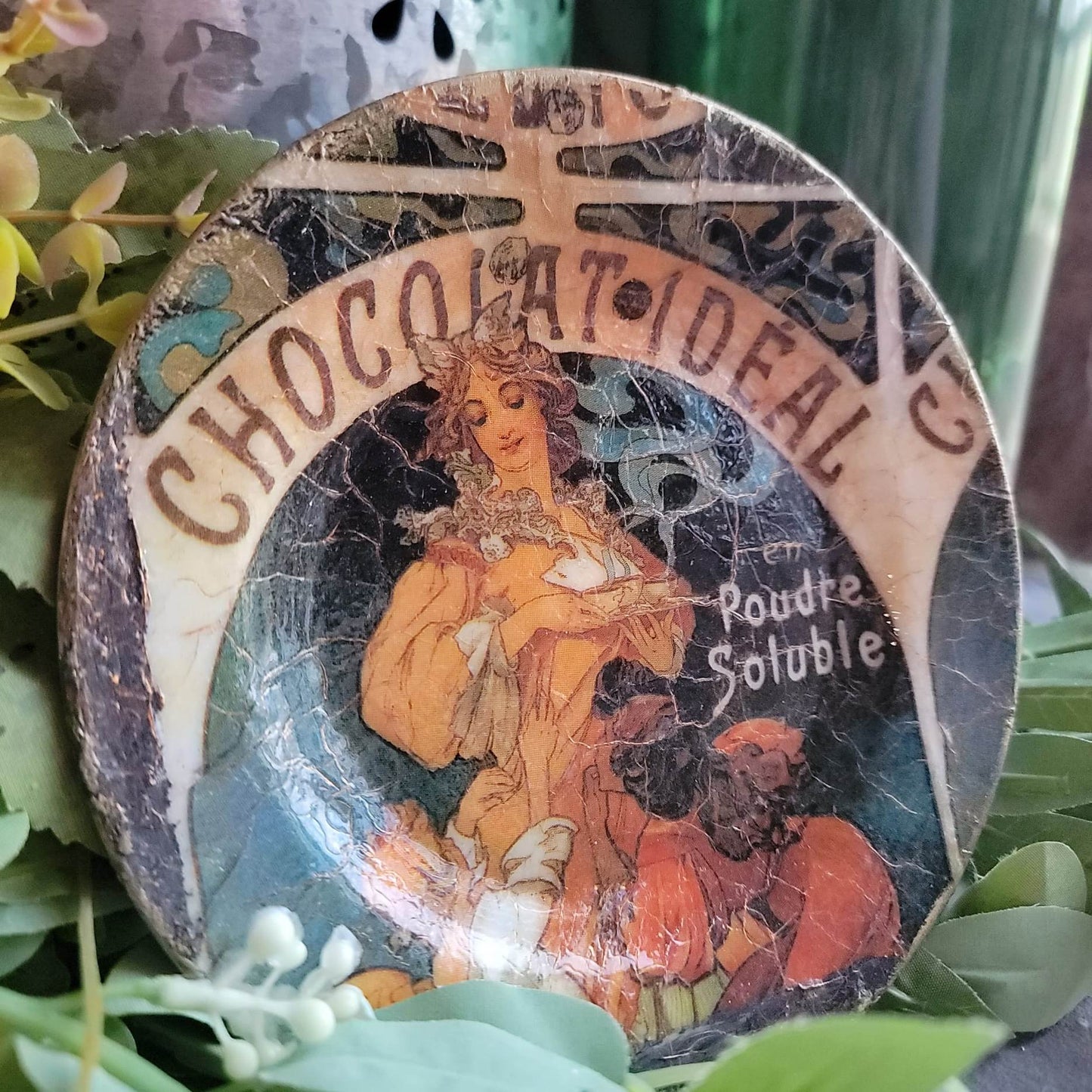 Chocolate Ideal Collectible Decor Plate