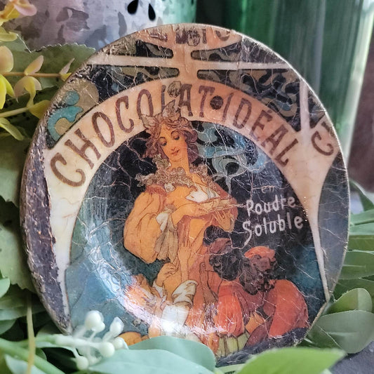 Chocolate Ideal Collectible Decor Plate