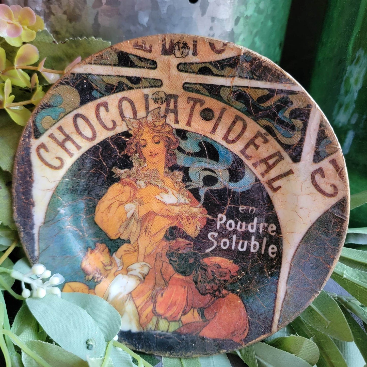 Chocolate Ideal Collectible Decor Plate