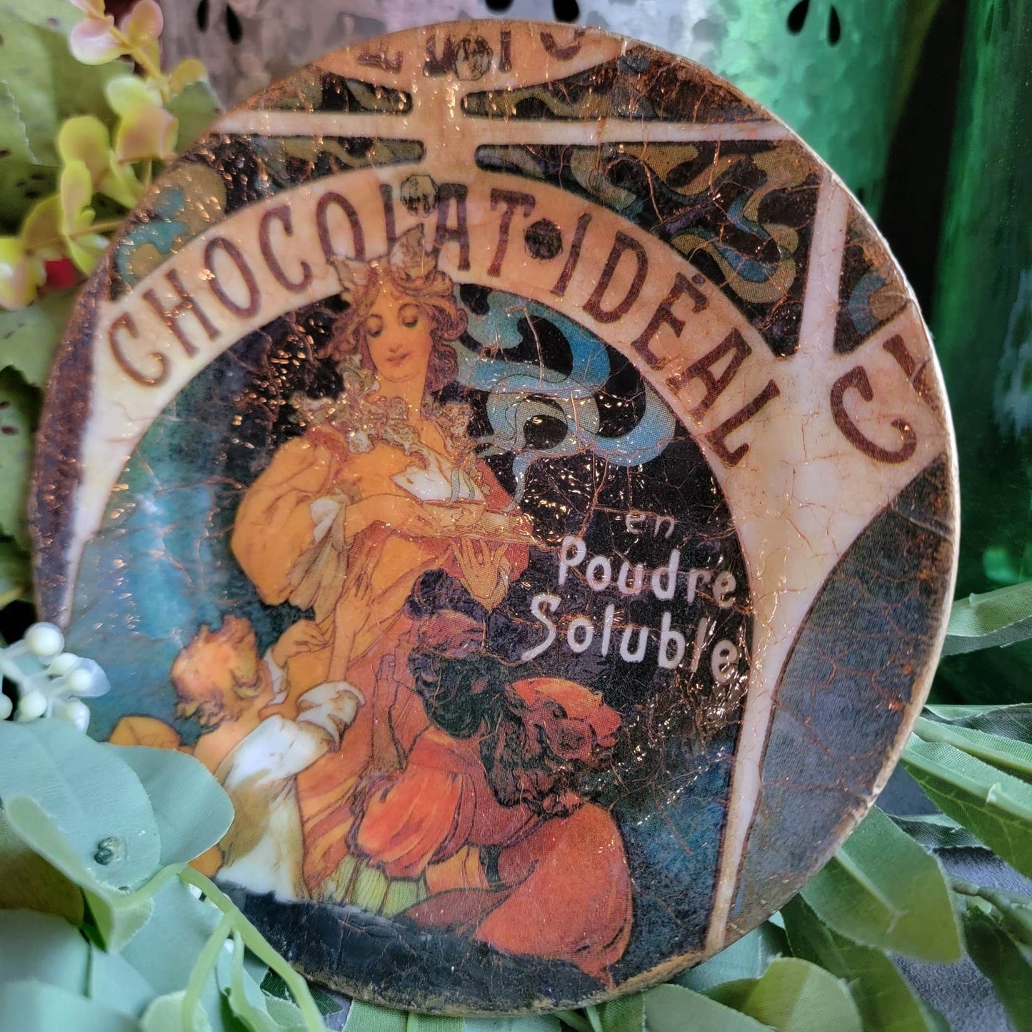Chocolate Ideal Collectible Decor Plate