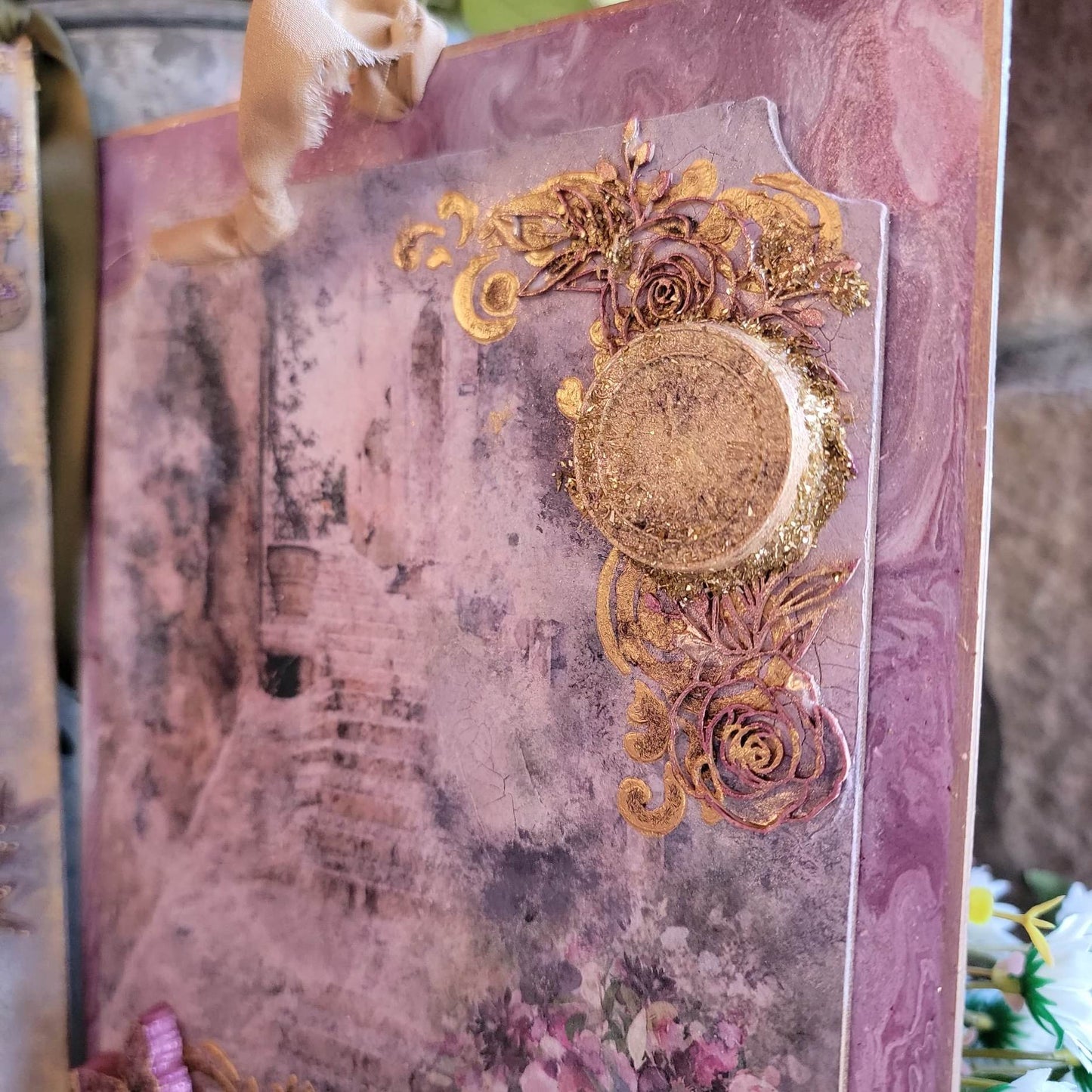 The First Step Mixed Media Wall Plaque