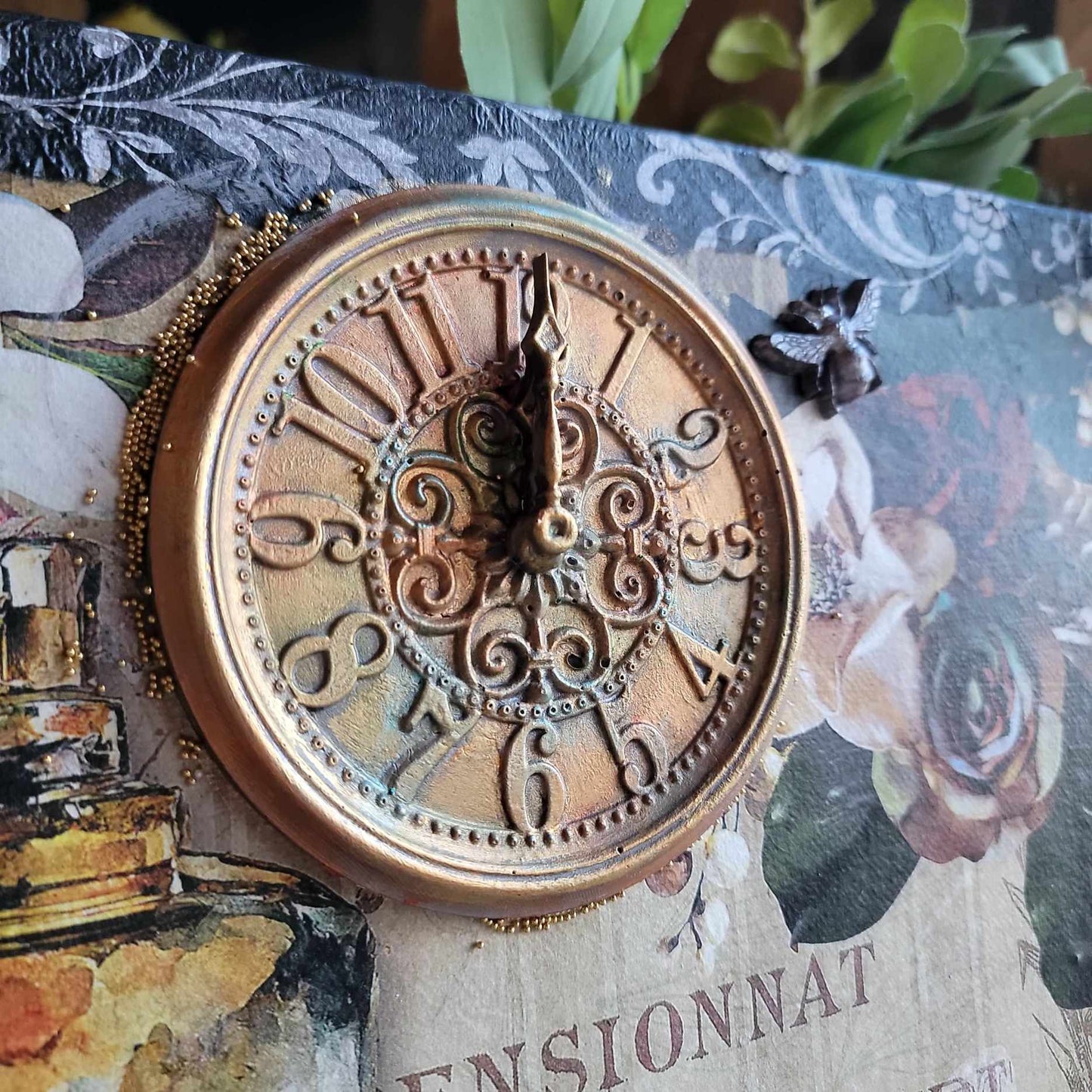 High Noon with Coco Mixed Media Canvas