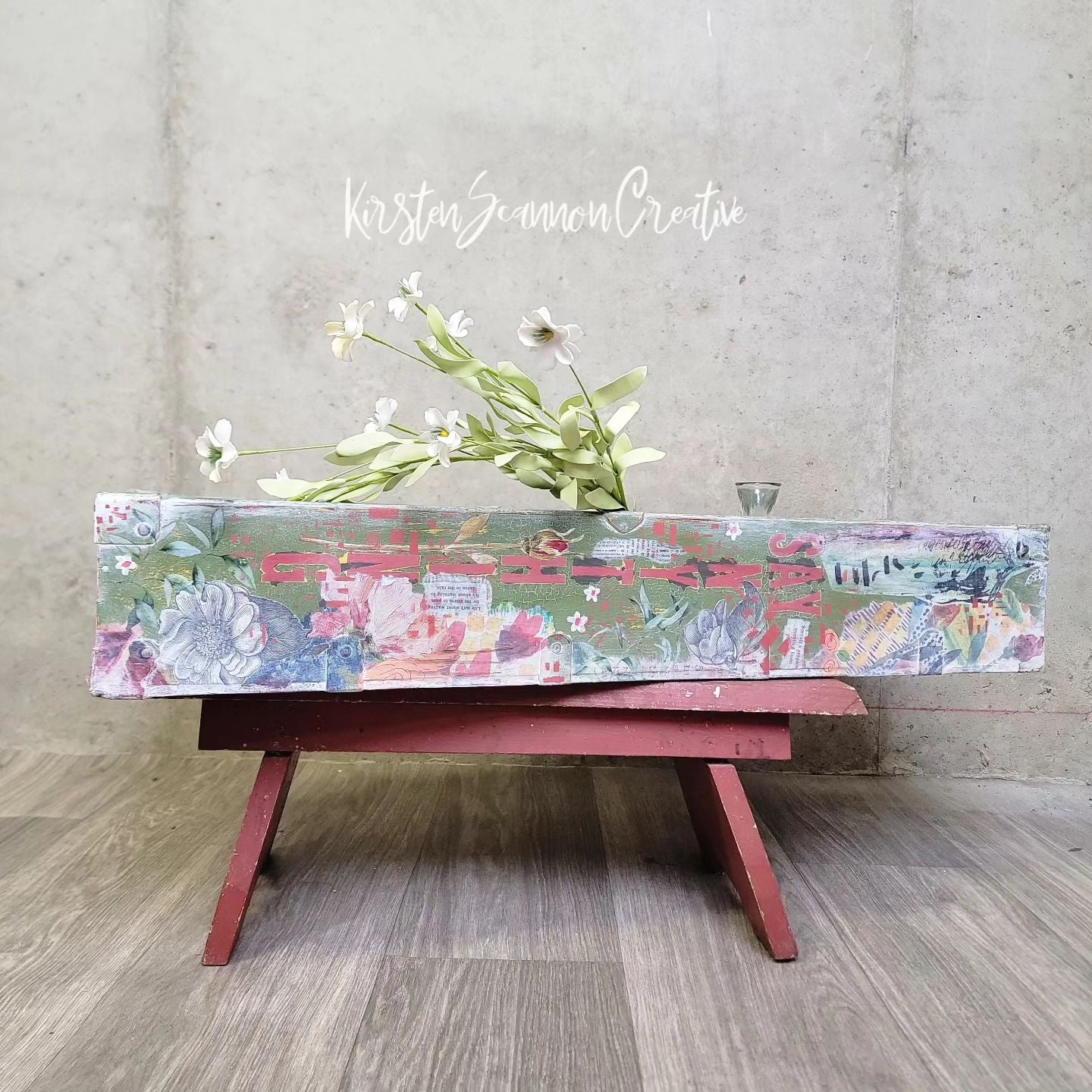 Say Anything Footlocker Insert Turned Display Shelf