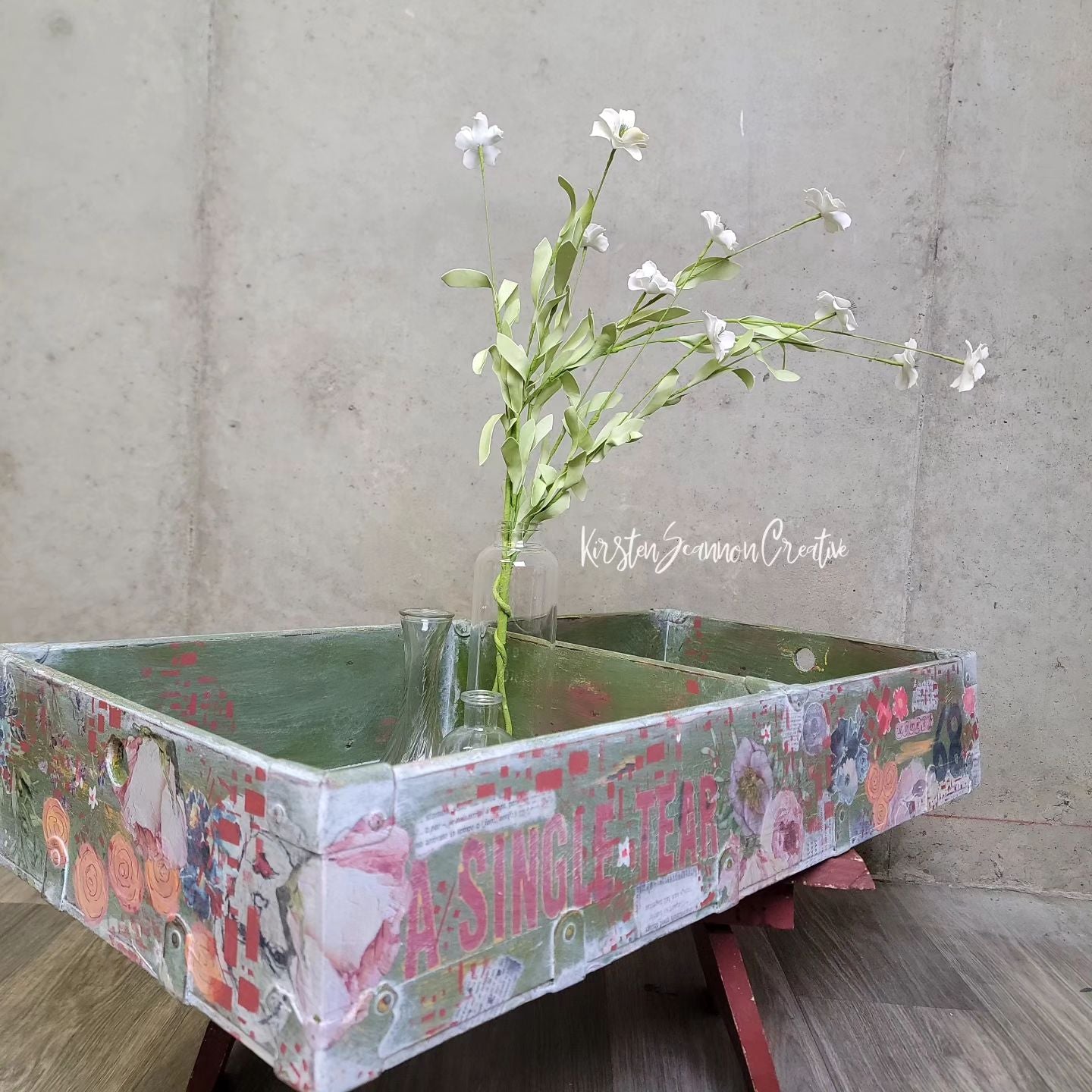 Say Anything Footlocker Insert Turned Display Shelf