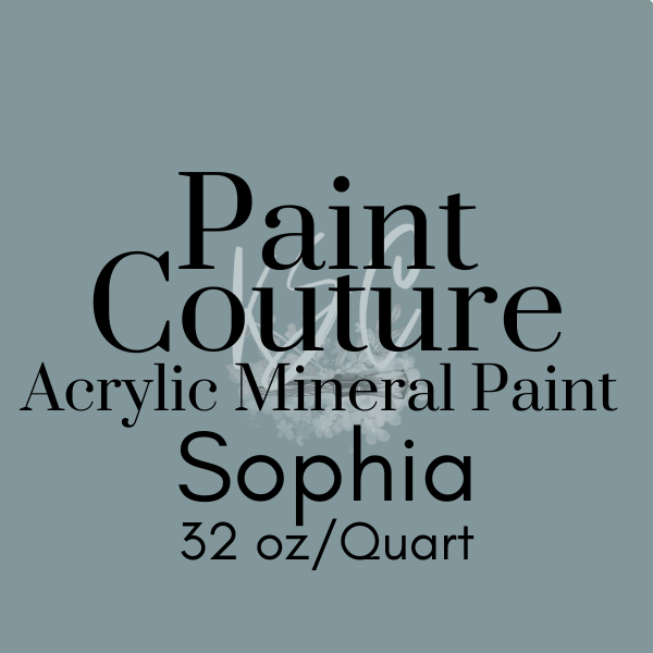 CLOSEOUT SALE! Quart of Sophia Paint Couture Paint * Paint for Furniture and Cabinets