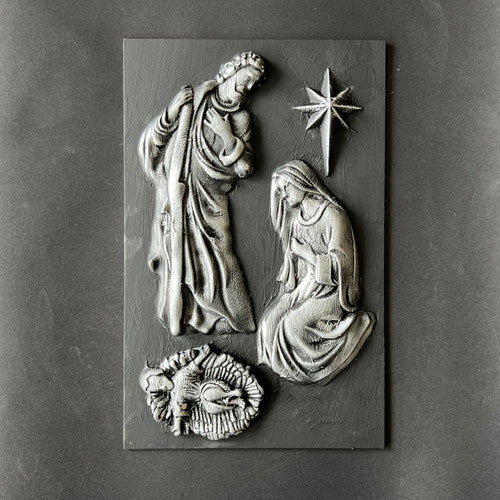 Decoupage Queen Holy Family Silicone Mould- Limited Edition