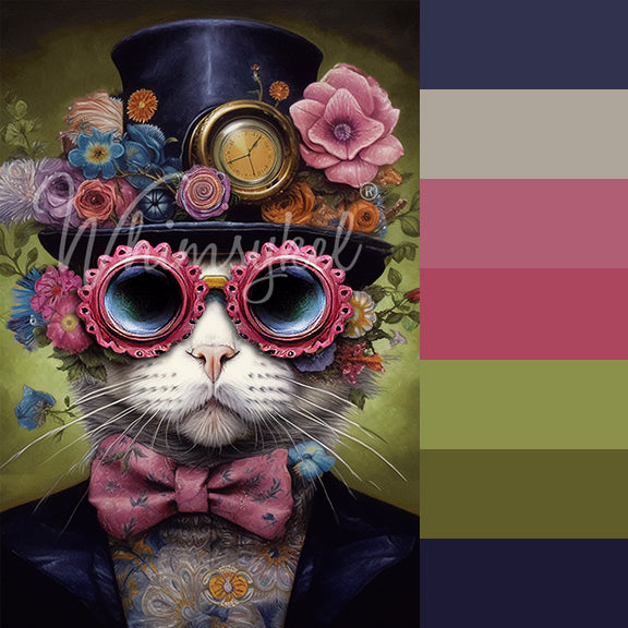 Whimsykel Designs 18 lb Decoupage Tissue Paper 21x29" Dapper Dan