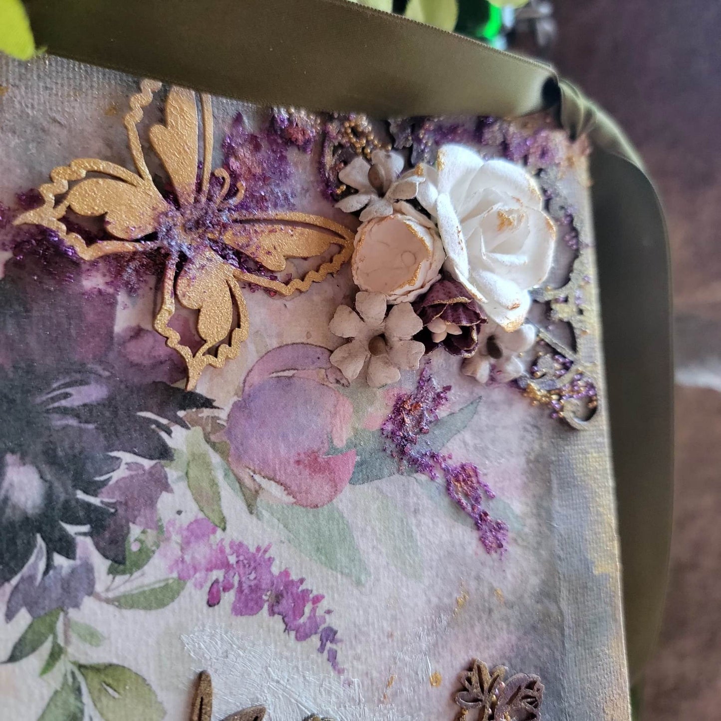 LIfe Itself Mixed Media Wall Plaque