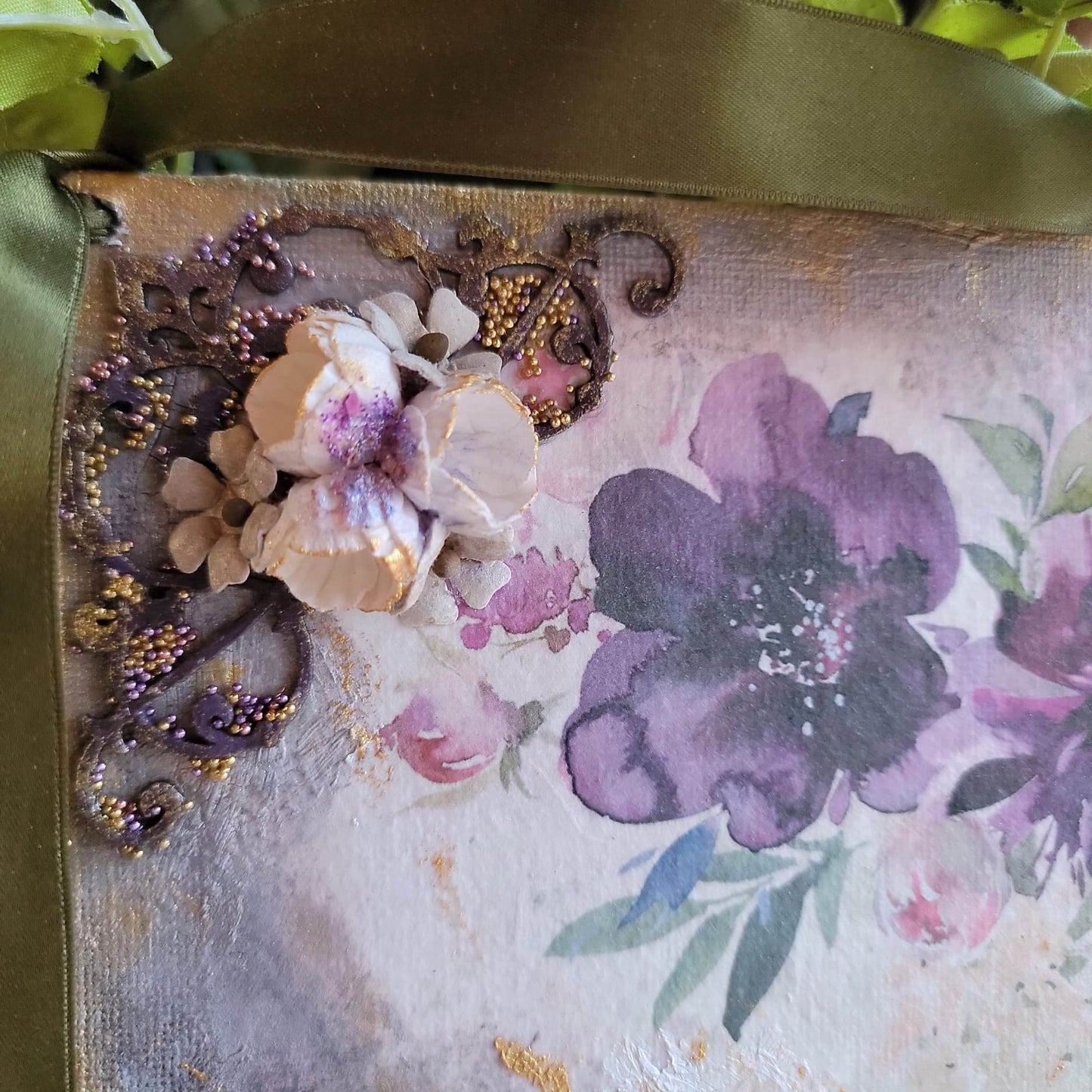 LIfe Itself Mixed Media Wall Plaque