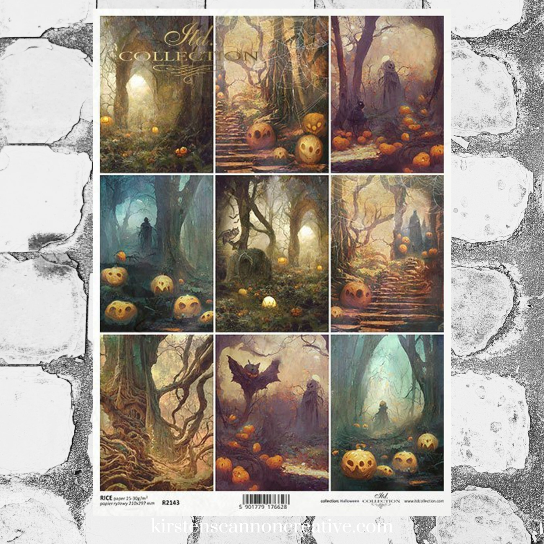 ITD Collection A4 Rice Paper for Decoupage R2143