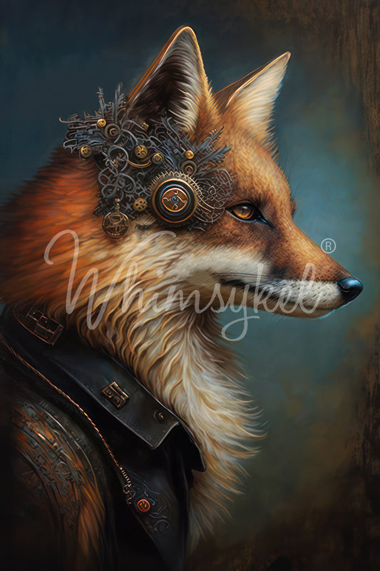 Whimsykel Designs 18 lb Decoupage Tissue Paper 21x29" Riley Redfox