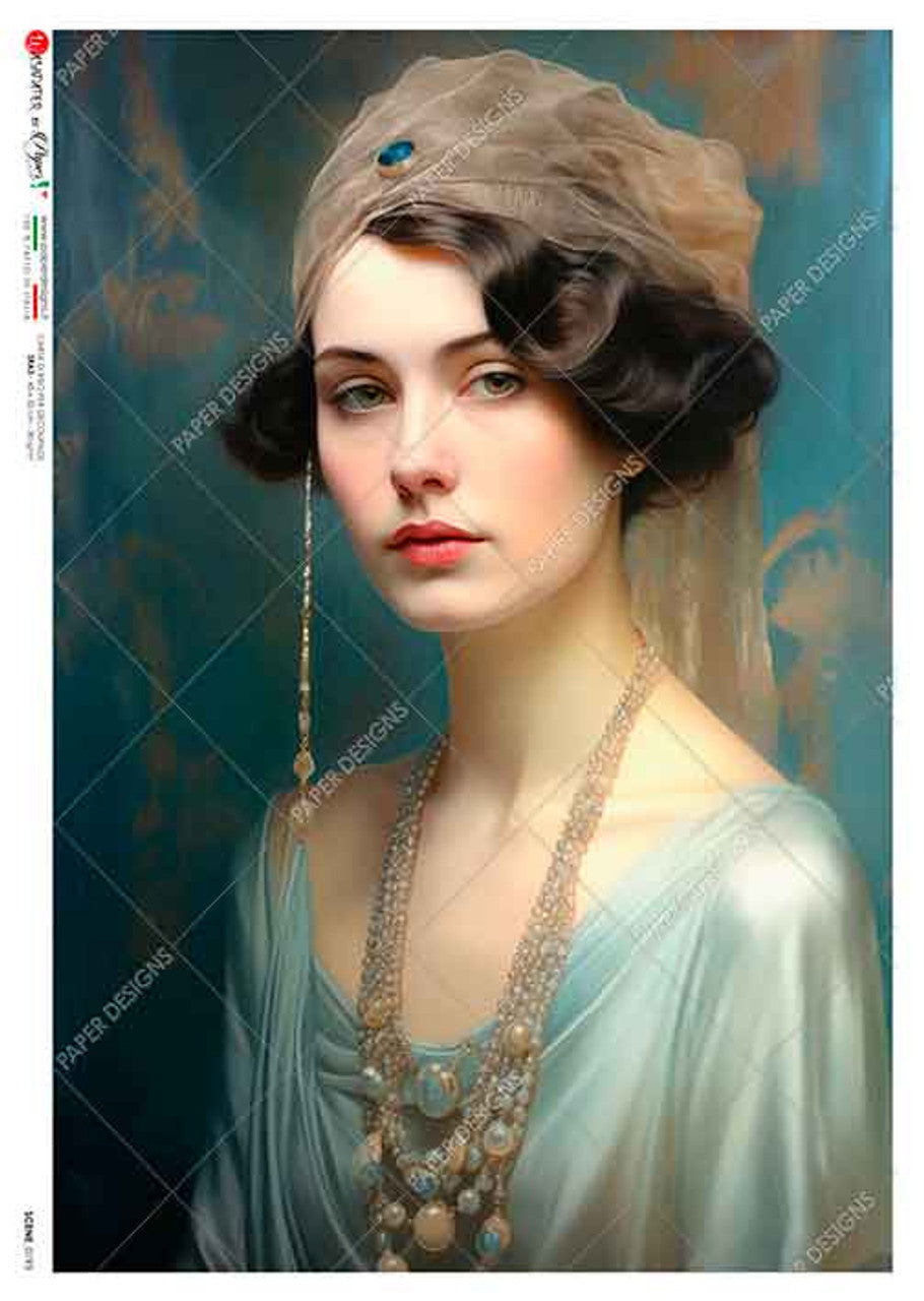 Paper Designs Washipaper A2 Decoupage Rice Paper XL-DRW-0085