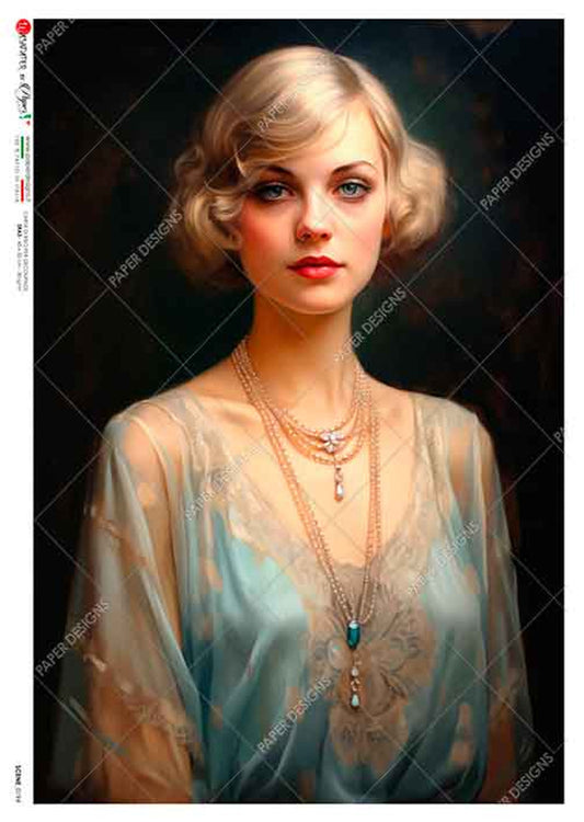 Paper Designs Washipaper A2 Decoupage Rice Paper XL-DRW-0086