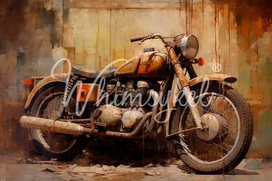 Whimsykel Designs 18 lb Decoupage Tissue Paper 21x29" Vintage Ride