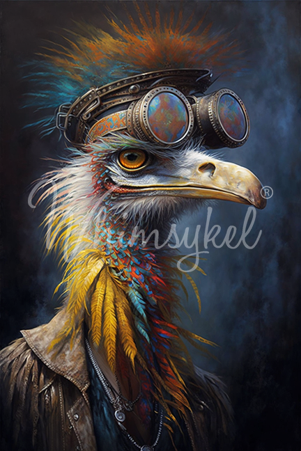 Whimsykel Designs 18 lb Decoupage Tissue Paper 21x29" Willie