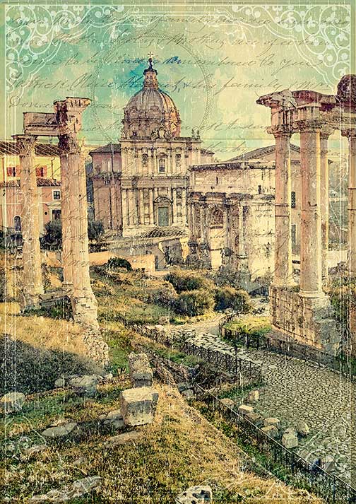 Paper Designs Washipaper A2 Decoupage Rice Paper Views 0012