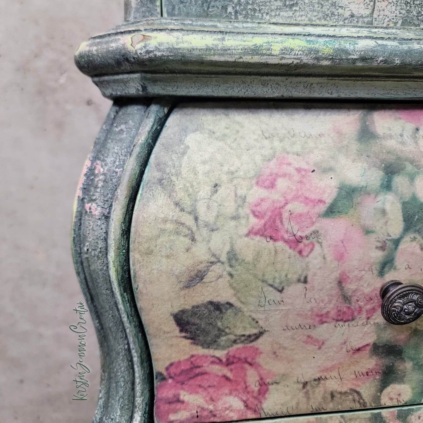 Floor Clock "Rose Garden" Grandmother Clock
