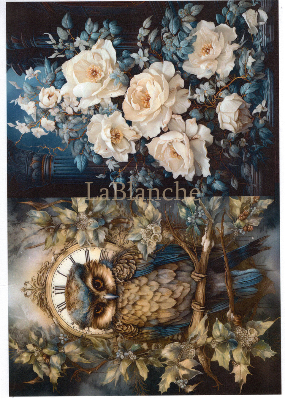 LaBlanche LBD384 A4 Rice Paper for Decoupage
