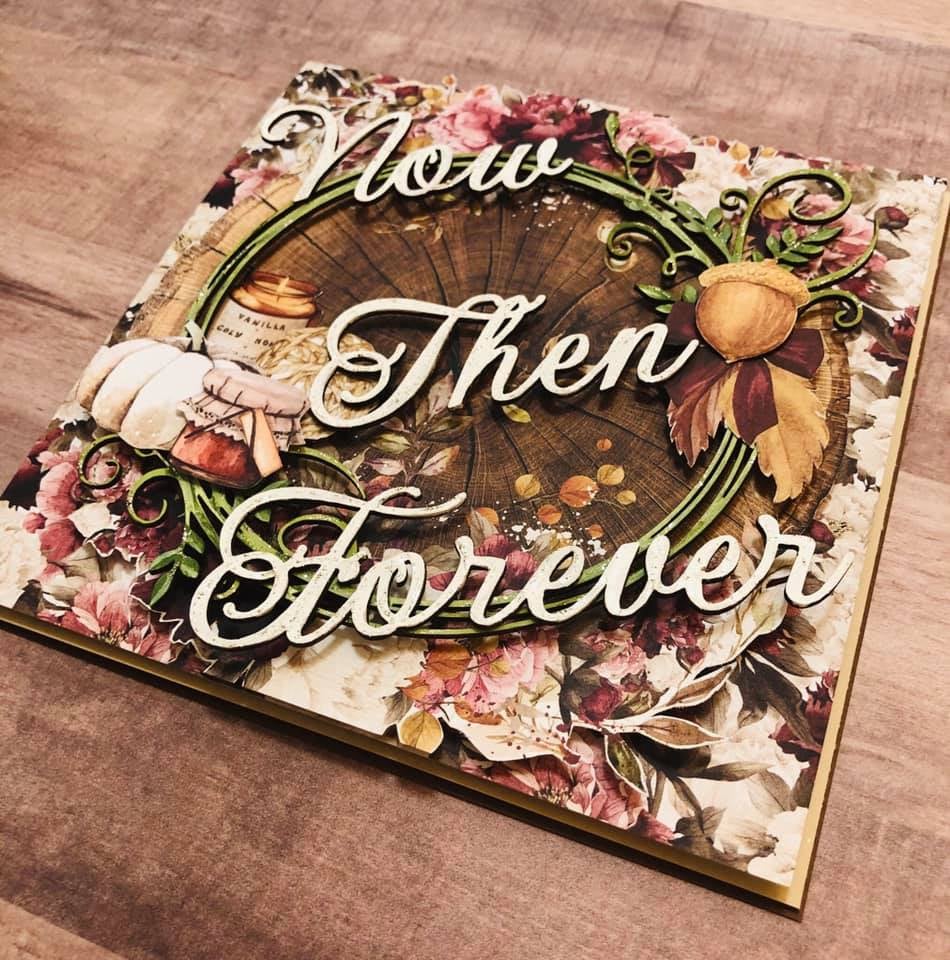 Scrapaholics Then Now Forever Chipboard