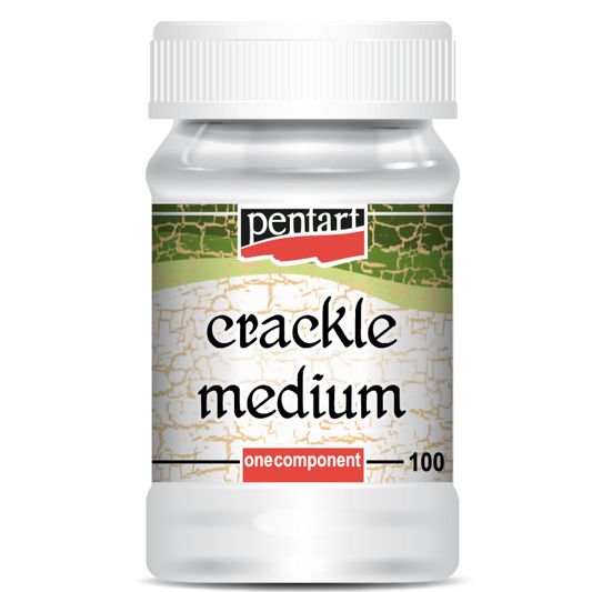 Pentart Crackle Medium, 100 ml