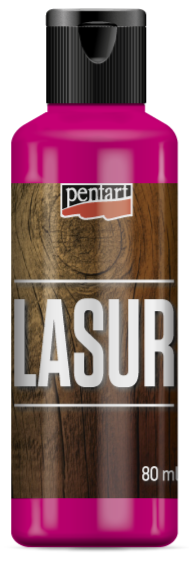 Pentart Lazúr Stain 80 ml Magenta