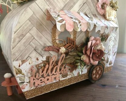 Scrapaholics Boho Word Set 1 Chipboard