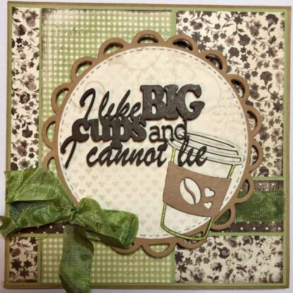 Scrapaholics Coffee Quotes Chipboard