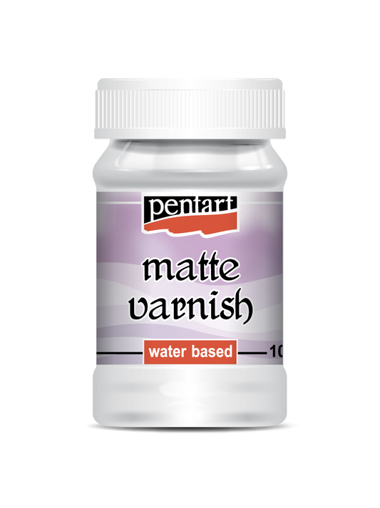 Pentart Matte Varnish, Water Based, 100 ml
