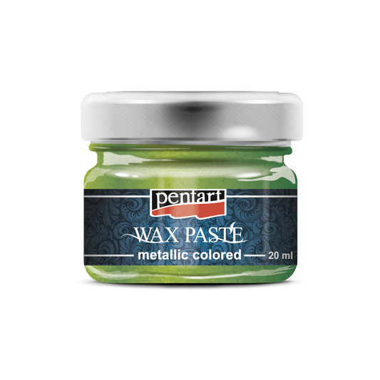 Pentart Wax Paste 20 ml Metallic Green