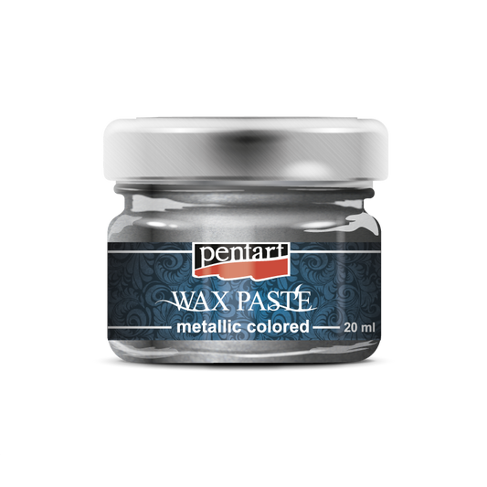 Pentart Wax Paste 20 ml Metallic Graphite