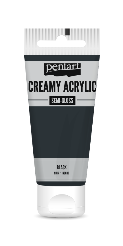 Pentart Creamy Acrylic SEMI-GLOSS 60 ml | Select Your Color