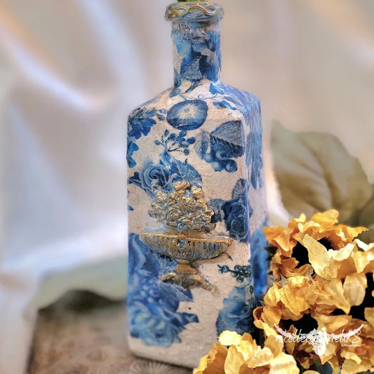 Chinoiserie Vase Handmade Artisanal Décor