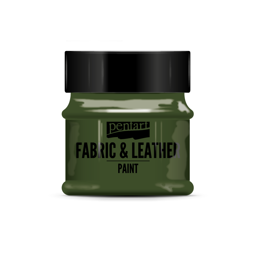 Pentart Fabric & Leather Paint 50 ml Pine Green