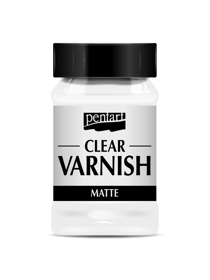 Pentart Clear Varnish Solvent-Based-Matte 100 ml