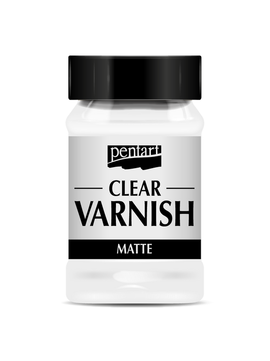 Pentart Clear Varnish Solvent-Based-Matte 100 ml