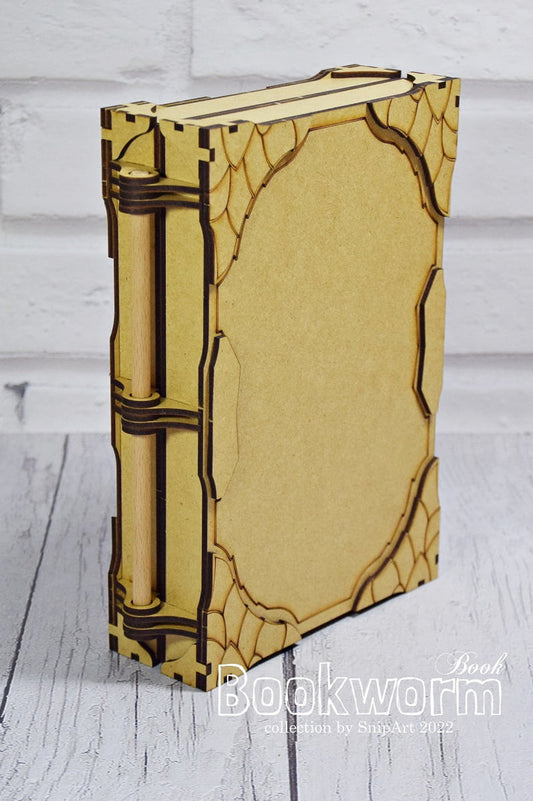 Snipart HDF Bookworm - Book Box  | DIY Projects, Scrapbooking, Art Journals, Mixed Media, Collage