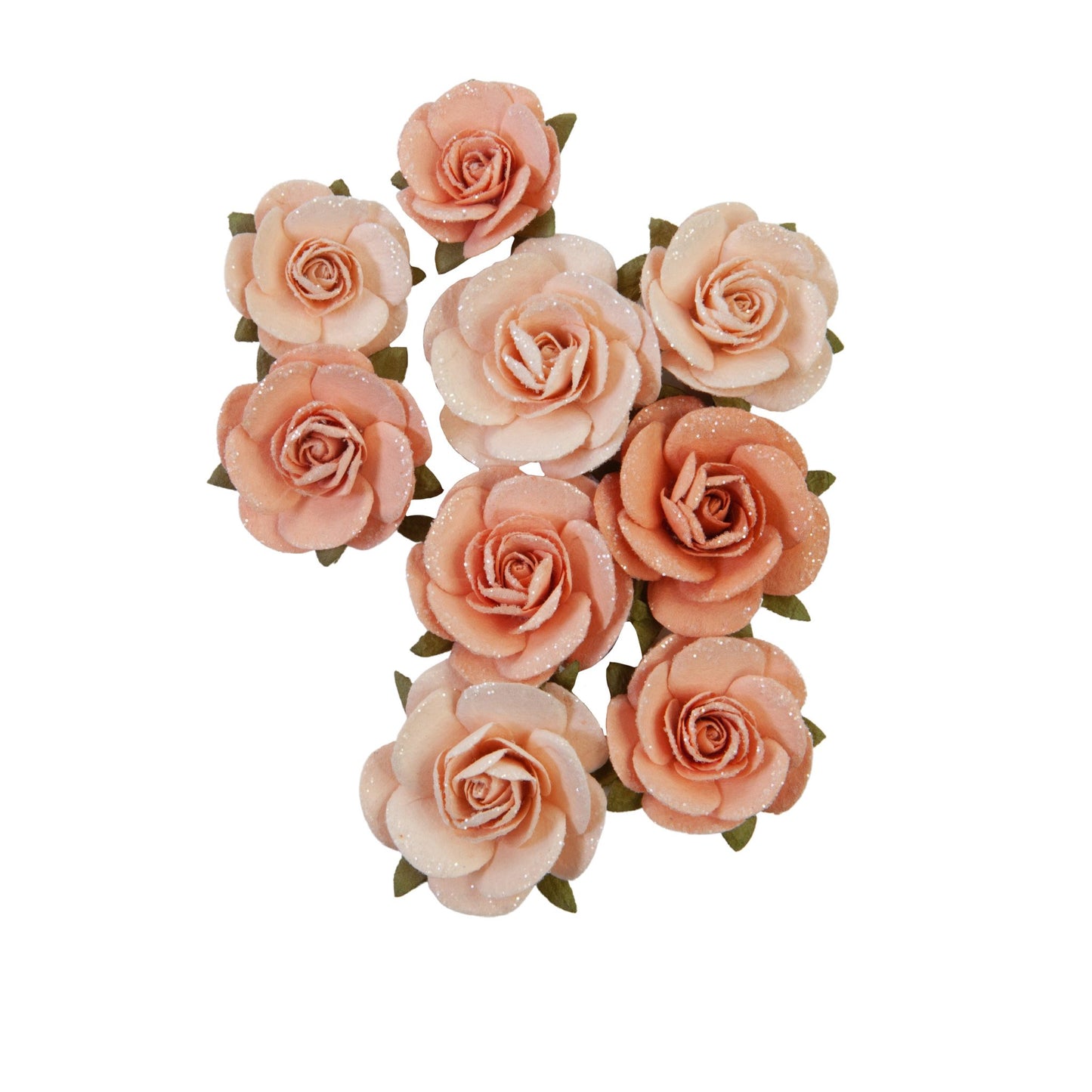 Closeout Sale! Prima Flowers® Indigo Collection Flowers Confidence 9 Pcs, 1.25"-2"