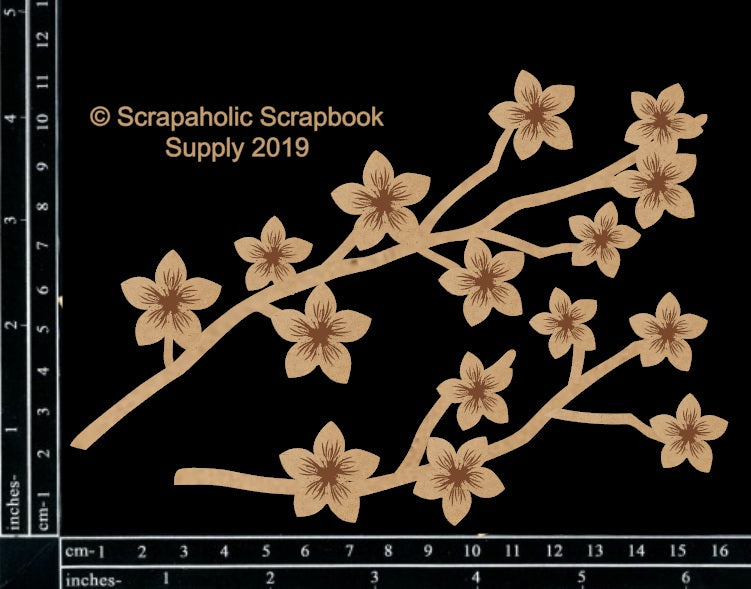 Scrapaholics Cherry Blossom Branches
