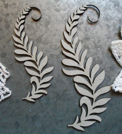 Scrapaholics Fern Set 1 Chipboard
