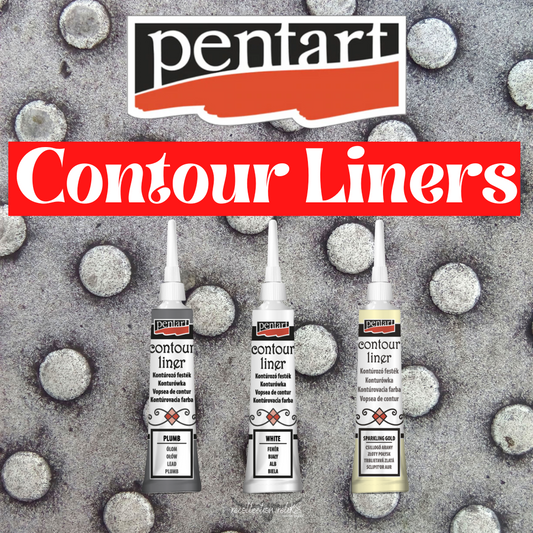 Pentart Contour Liner 20 ml | Select Your Color