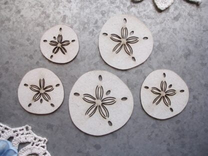 Scrapaholics Sand Dollars Chipboard