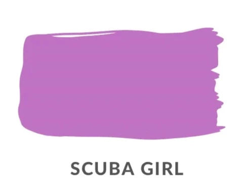 CLOSEOUT SALE! Scuba Girl🌊 COASTAL by Worn to Whimsy | Daydream Apothecary Clay and Chalk Artisan Paint
