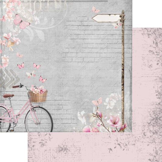 Scrapaholics Countryside Collection Back Roads 1 sheet 12x12" Cardstock Scrapbook Paper